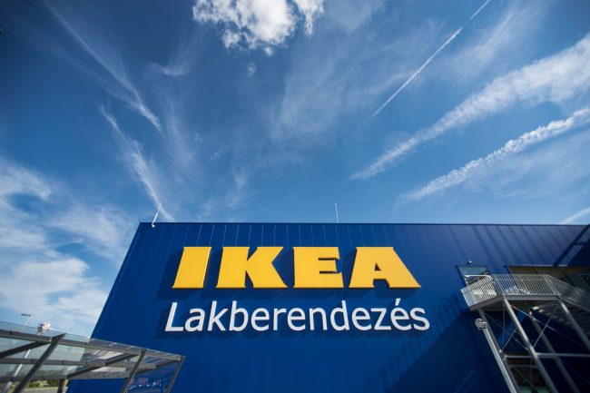 Az IKEA épülete