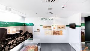 A Groupama Aréna kiállítótere