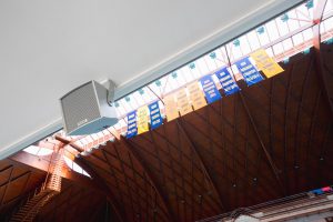 A Bitskey Aladár Uszoda hangsugárzója