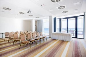 A Hotel Füred konferenciatermének megjelenítője