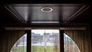 A Gresham Palotába telepített mennyezeti hangszórók