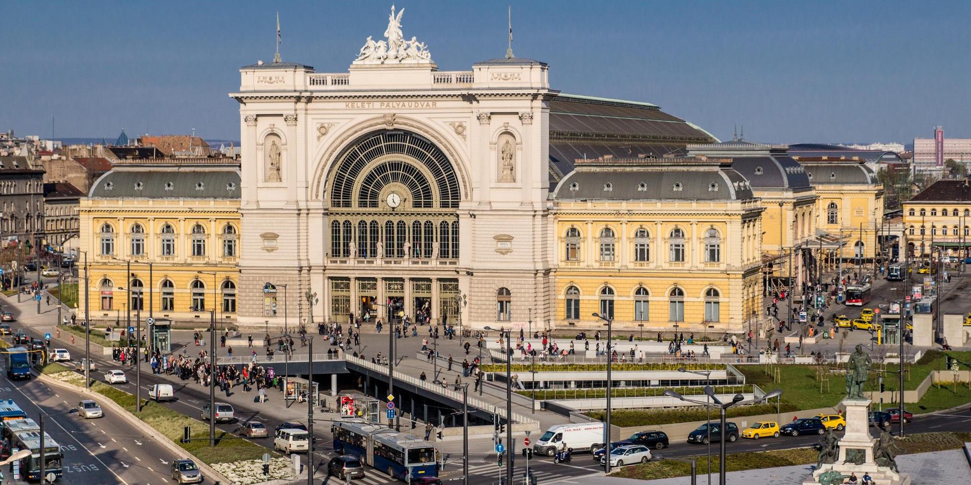 A Keleti Pályaudvar épülete