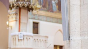 IVS vonalsugárzó a Páduai Szent Antal templomban