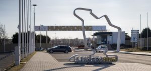 A Hungaroring pályájának körvonala