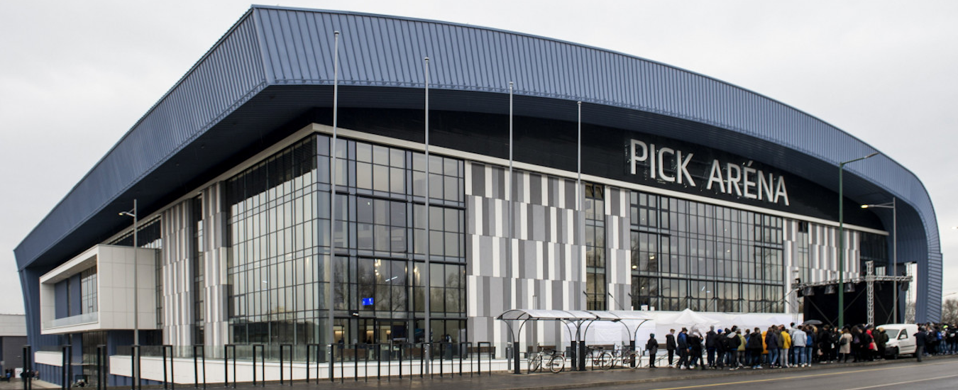Az INTERTON Group tervezte és kivitelezte a szegedi Pick Aréna audiovizuális rendszerét