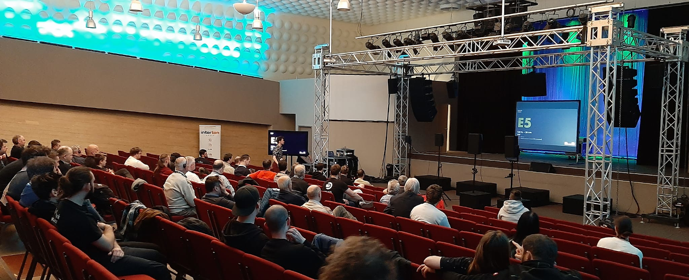 INTERTON Egyetem Labor d&b audiotechnik hangtechnikai bemutató