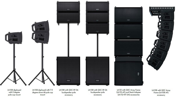 QSC L-osztály line array