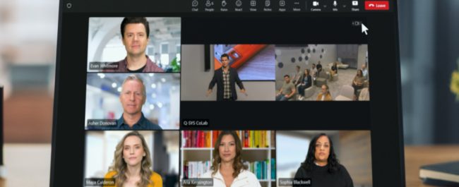 Q-Sys videokonferencia